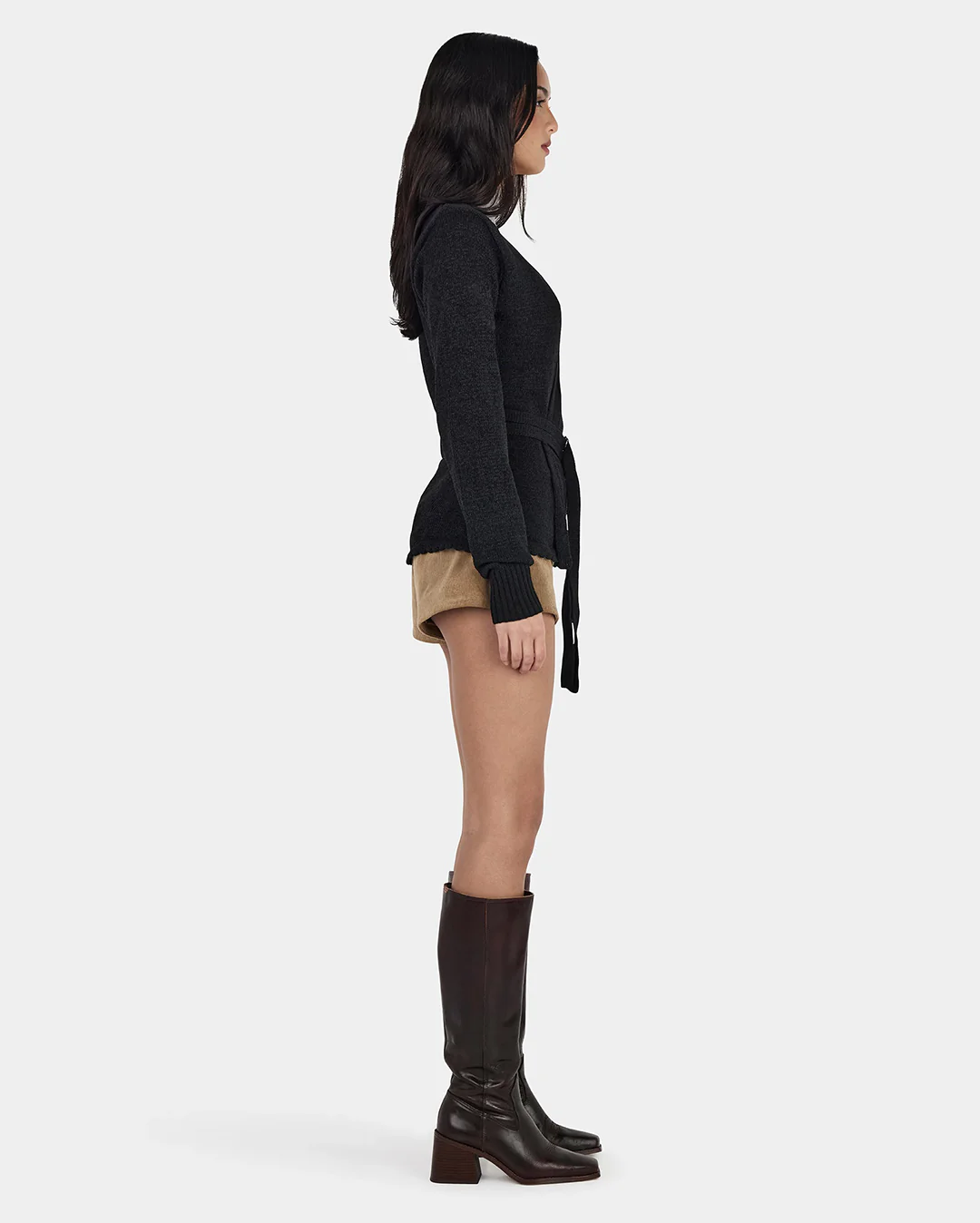 Valerie Knit Cardigan - Black - Image 4