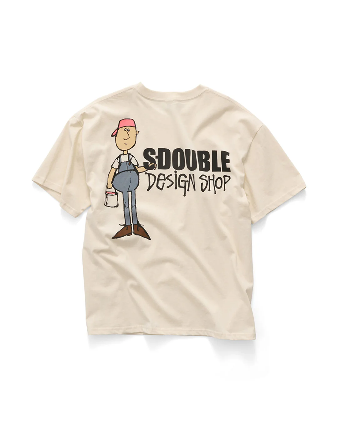 Painter Short Sleeve T-Shirt - Unbleached - Image 2