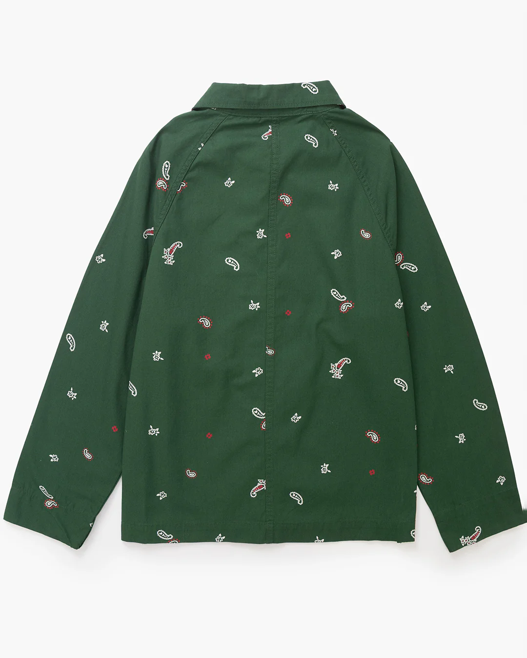 Paisley Front of House Jacket - Forest - Image 7