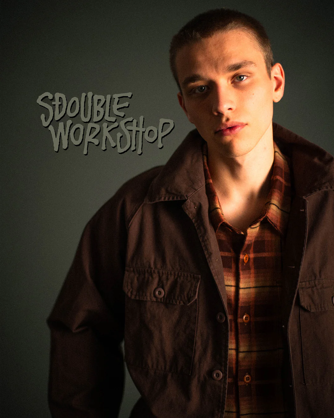 Pass Flannel Overshirt - Rust - Image 5