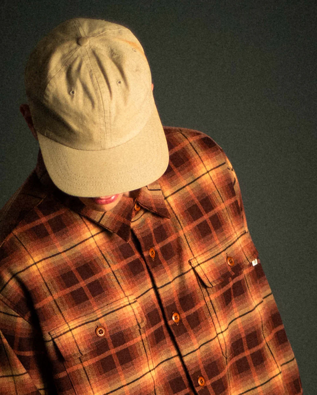 Pass Flannel Overshirt - Rust - Image 6