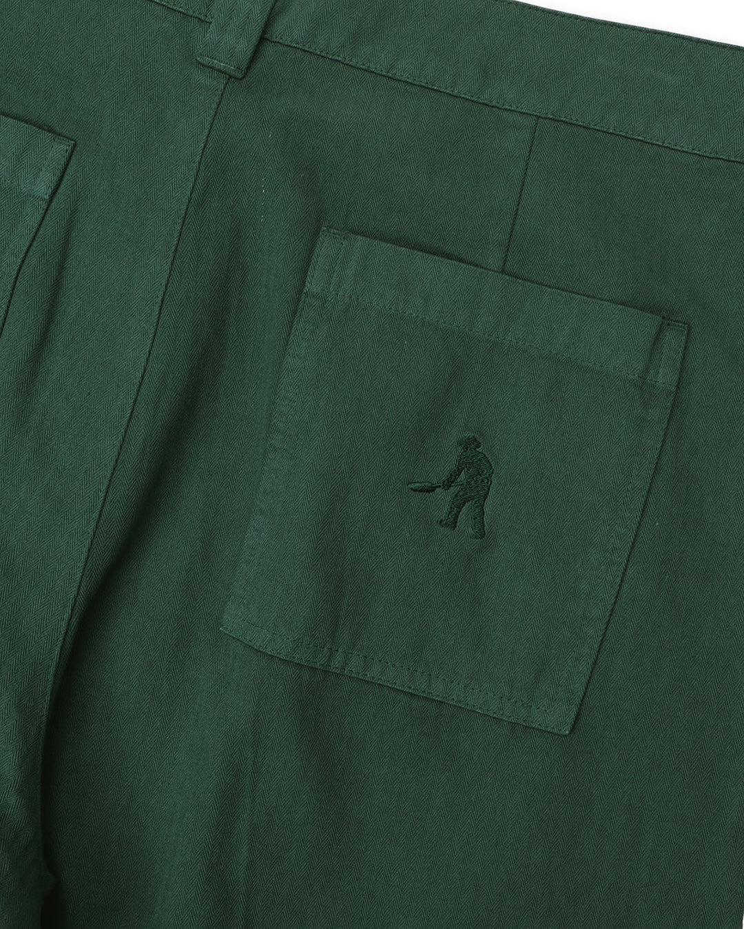 Herringbone Leagues Club Short - Hunter Green - Image 6