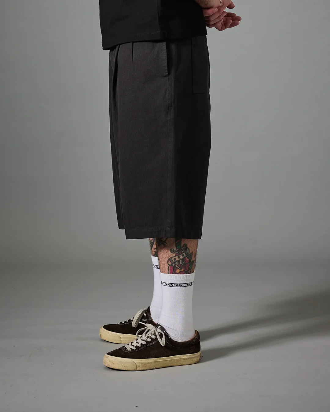 Herringbone Leagues Club Short - Vintage Black - Image 4