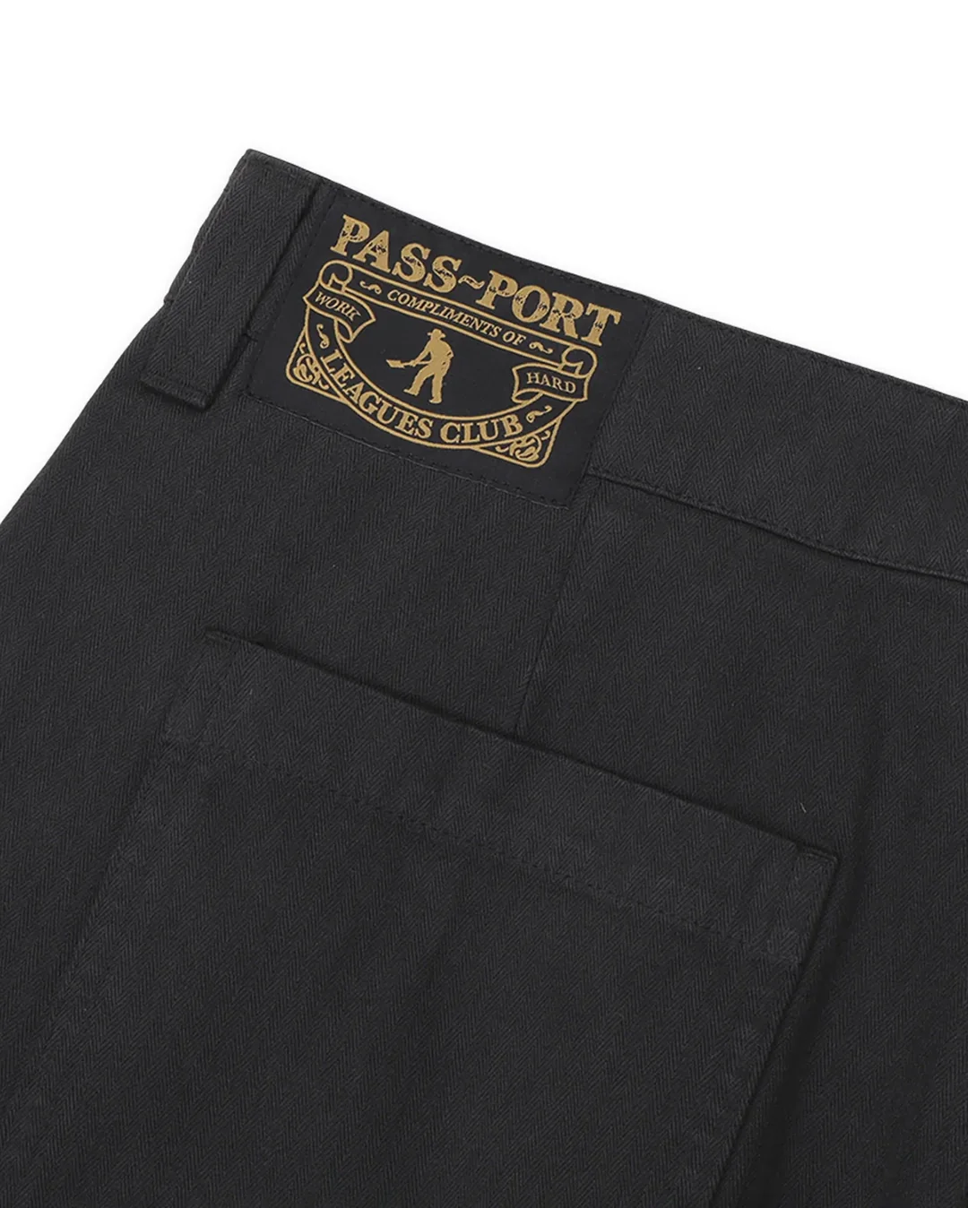Herringbone Leagues Club Short - Vintage Black - Image 7