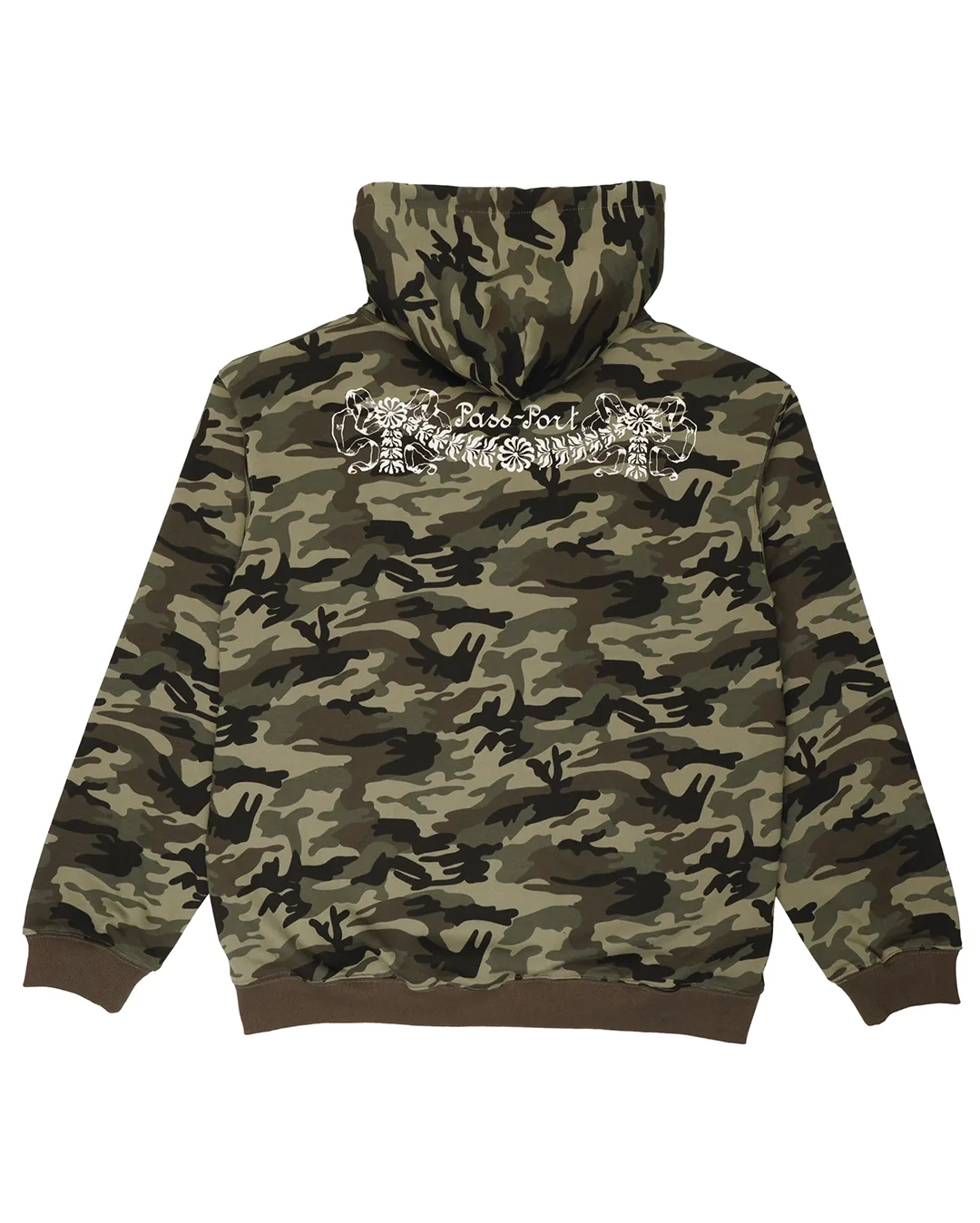 Kollaasi Zip Hoodie - Woodland Camo - Image 3