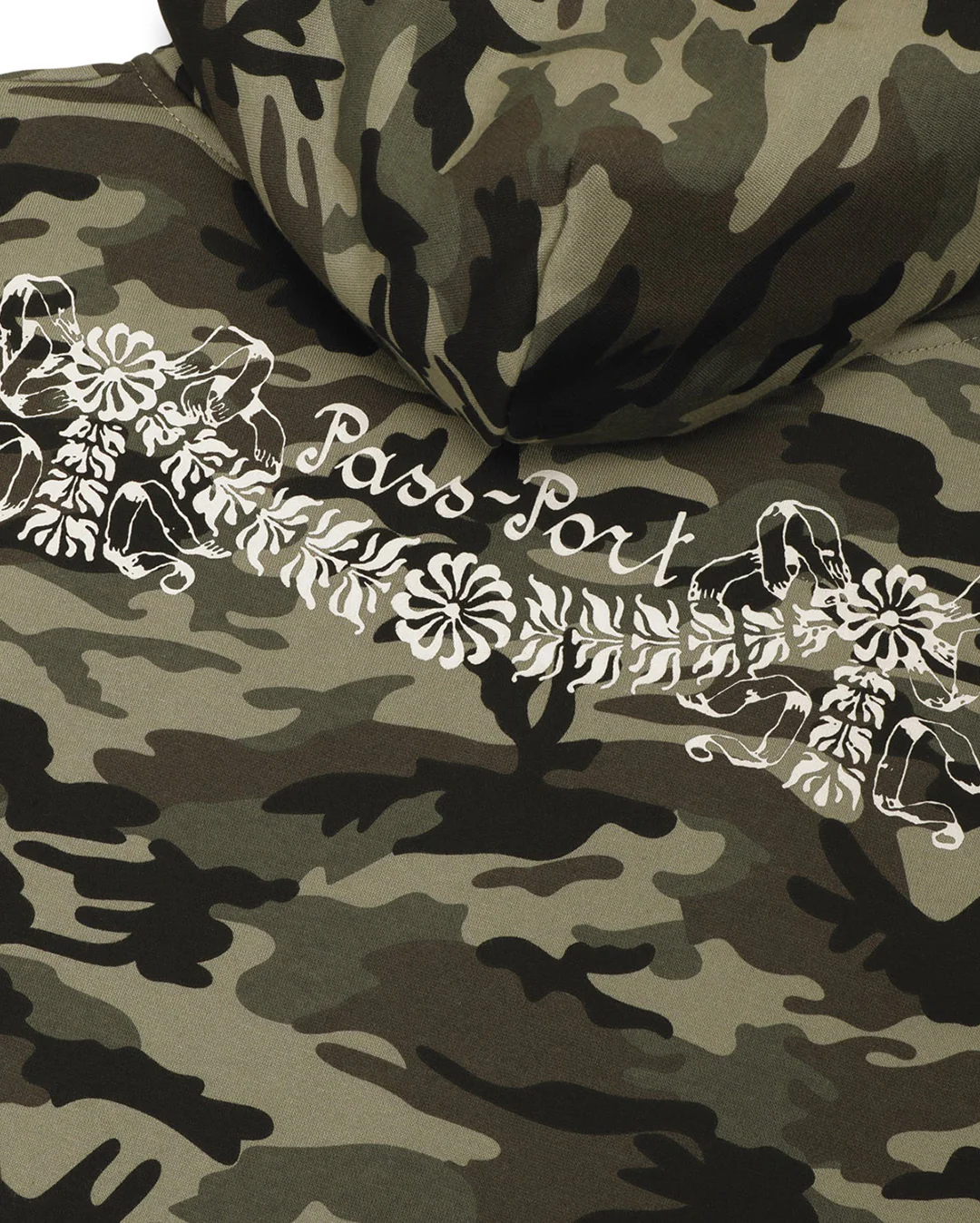 Kollaasi Zip Hoodie - Woodland Camo - Image 5