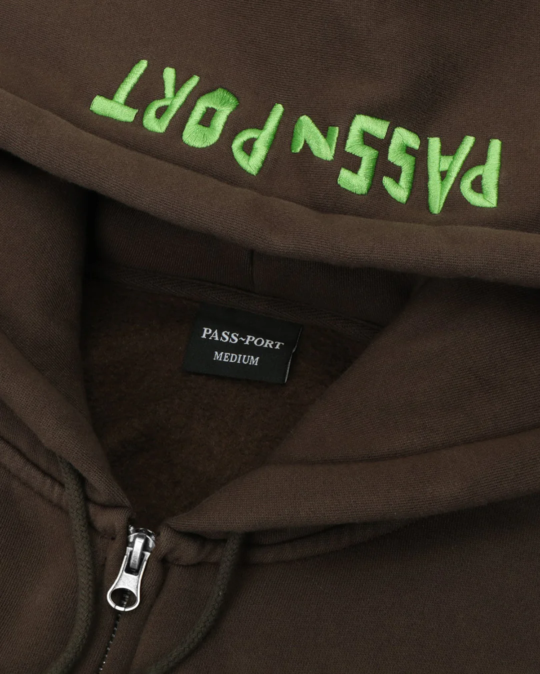 Scissorcraft Zip Hood - Bark - Image 3