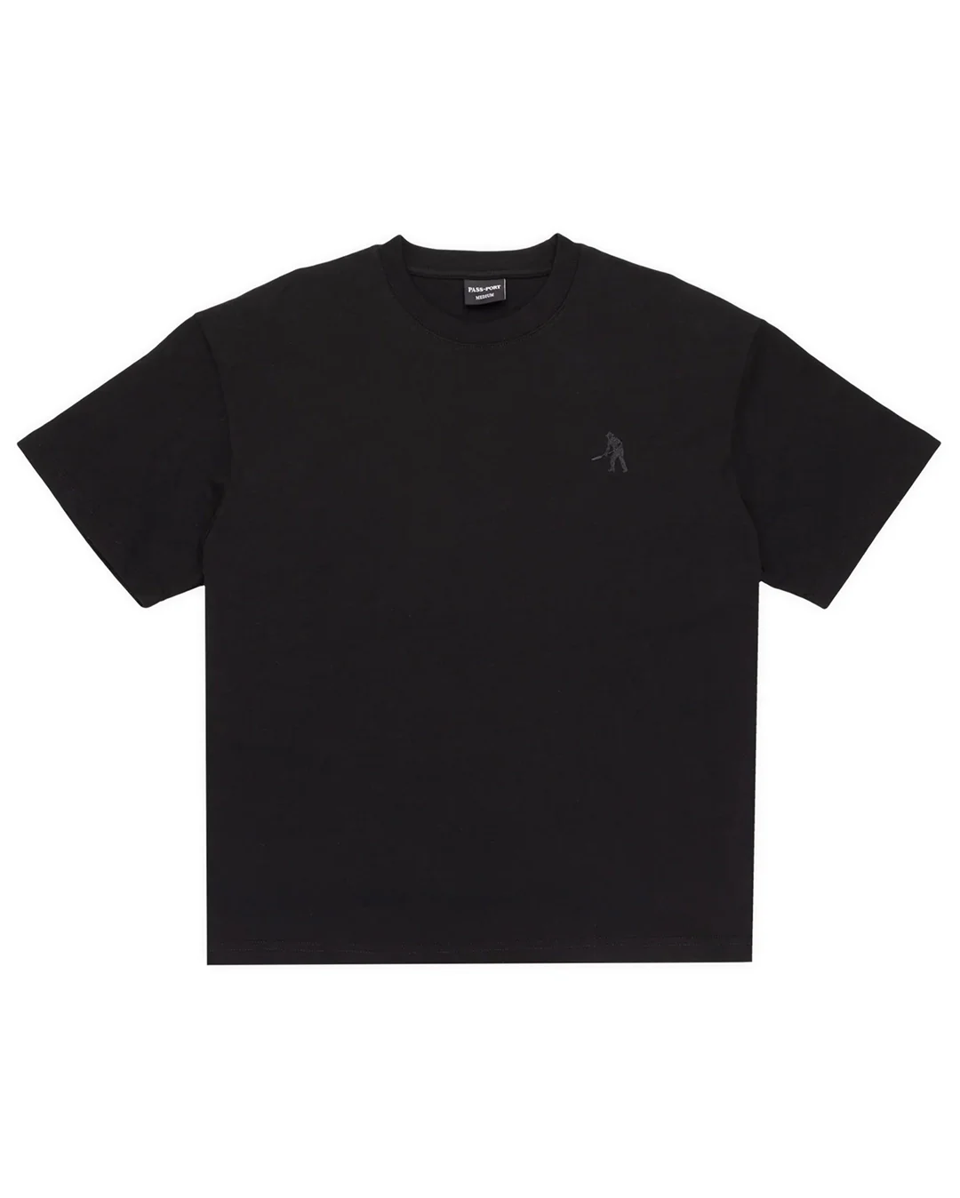 Solid Workers Tee - Black - Image 4