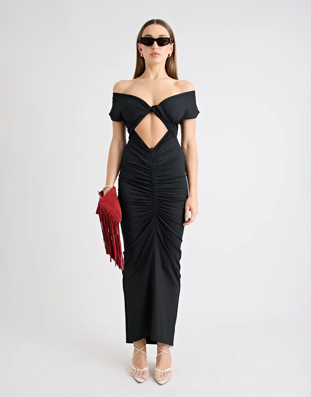 Ramos Dress - Black - Image 11