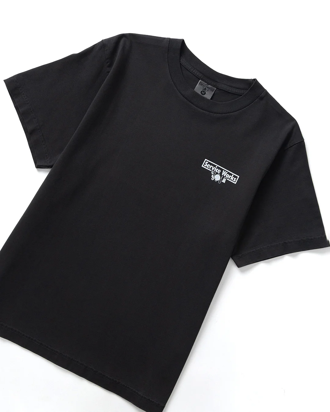 Pigment Dyed Trademark Tee - Black - Image 2