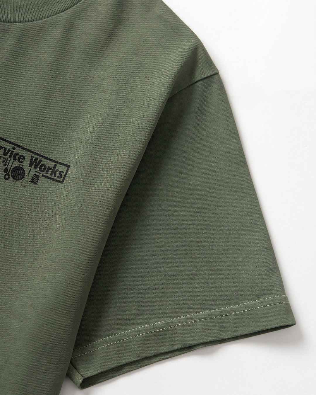 Pigment Dyed Trademark Tee - Olive - Image 3