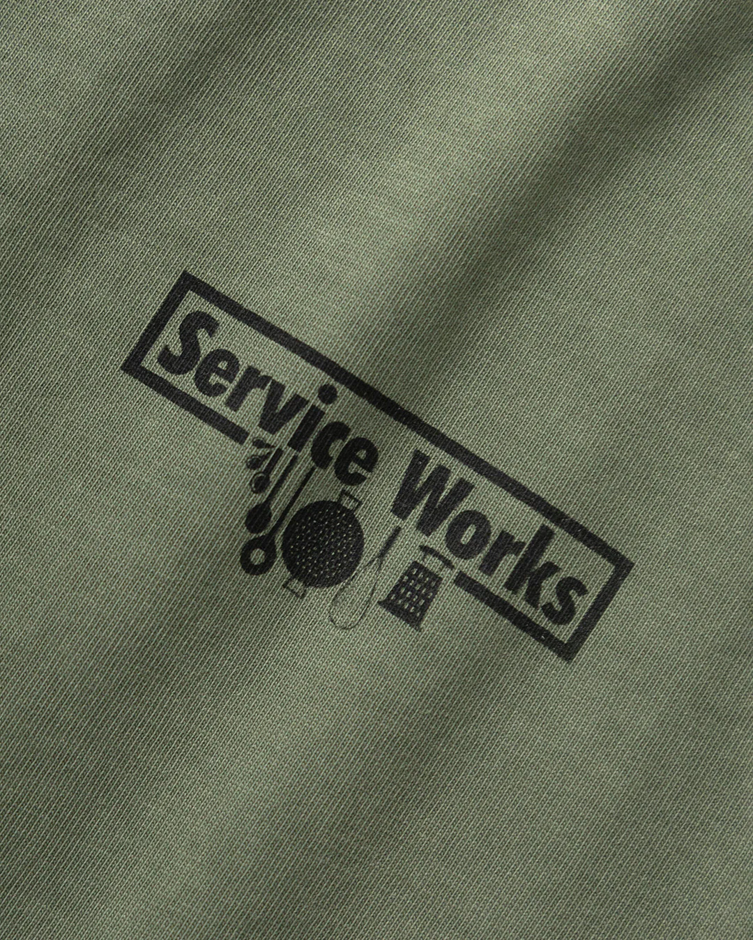 Pigment Dyed Trademark Tee - Olive - Image 4