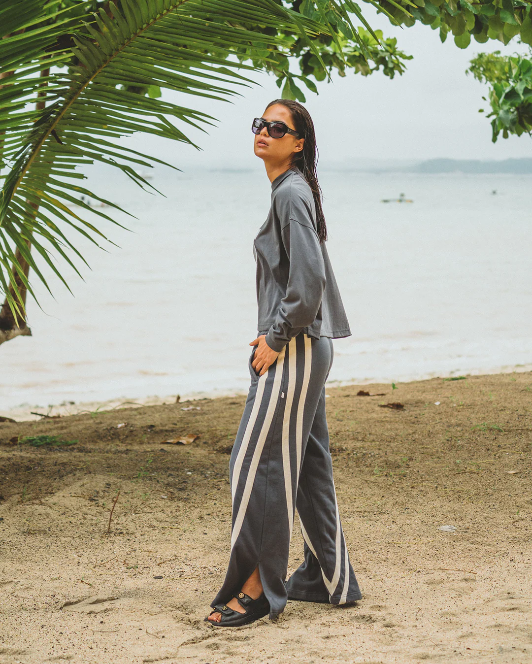 Races Trackpant - Washed Black - Image 8