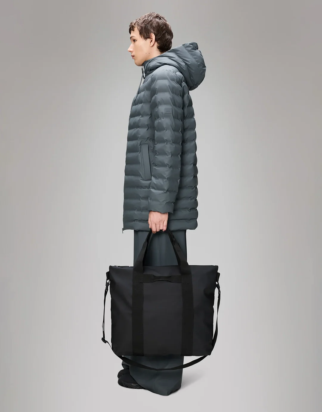 Tote Bag W3 - Black - Image 4