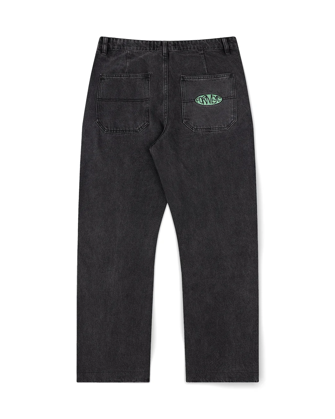 Reynolds Slack Denim Pant - Washed Black - Image 10