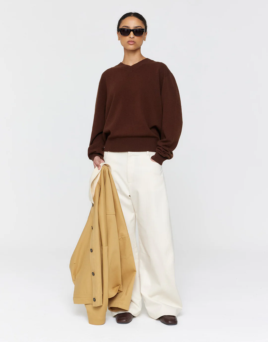 Amina Jumper - Brown - Image 2
