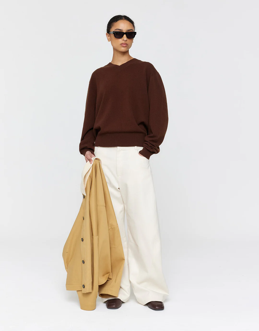 Amina Jumper - Brown - Image 3