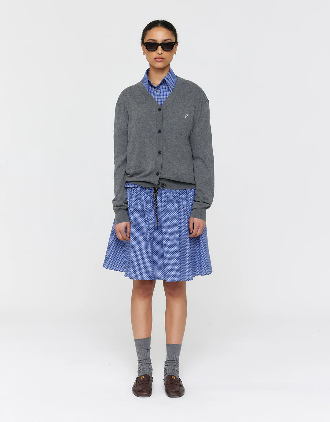 Fils Cardigan - Grey - Image 3