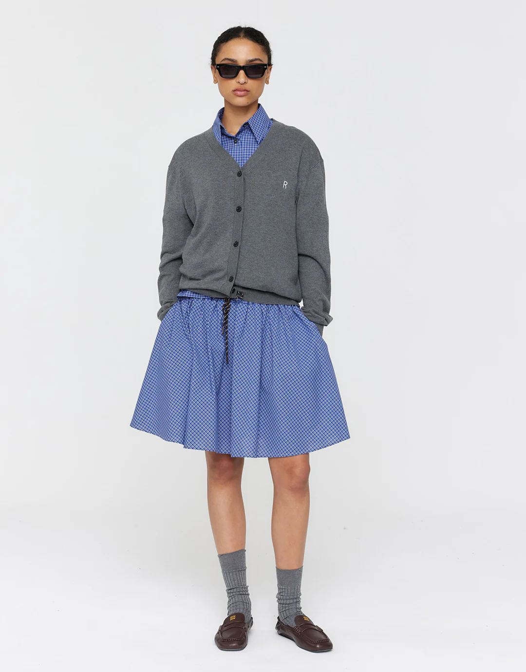 Fils Cardigan - Grey - Image 5