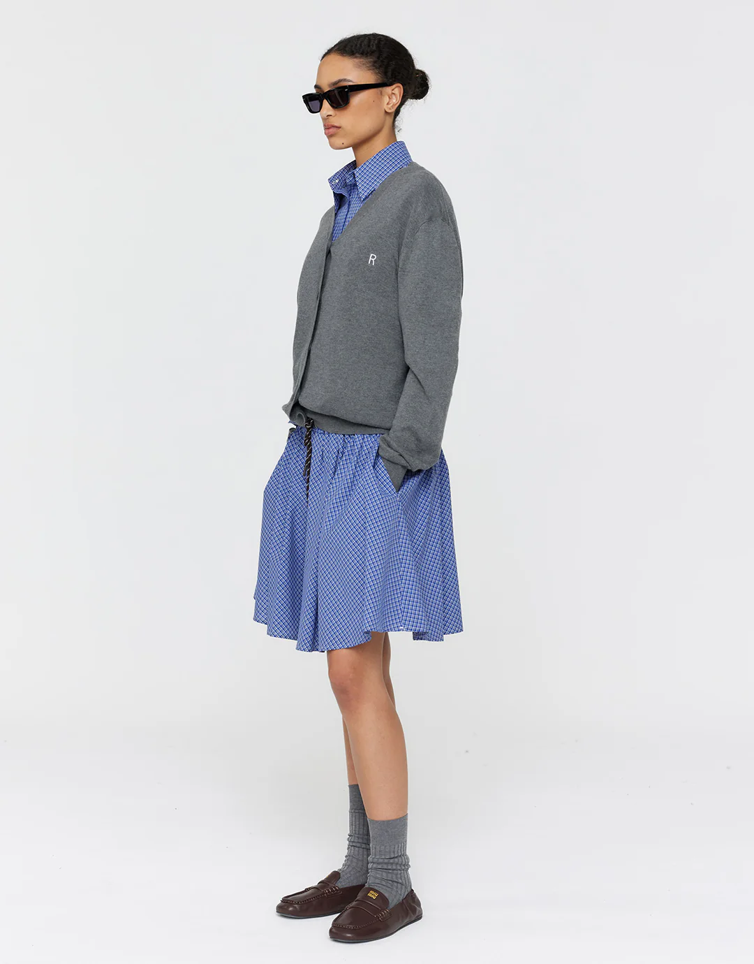 Fils Cardigan - Grey - Image 6