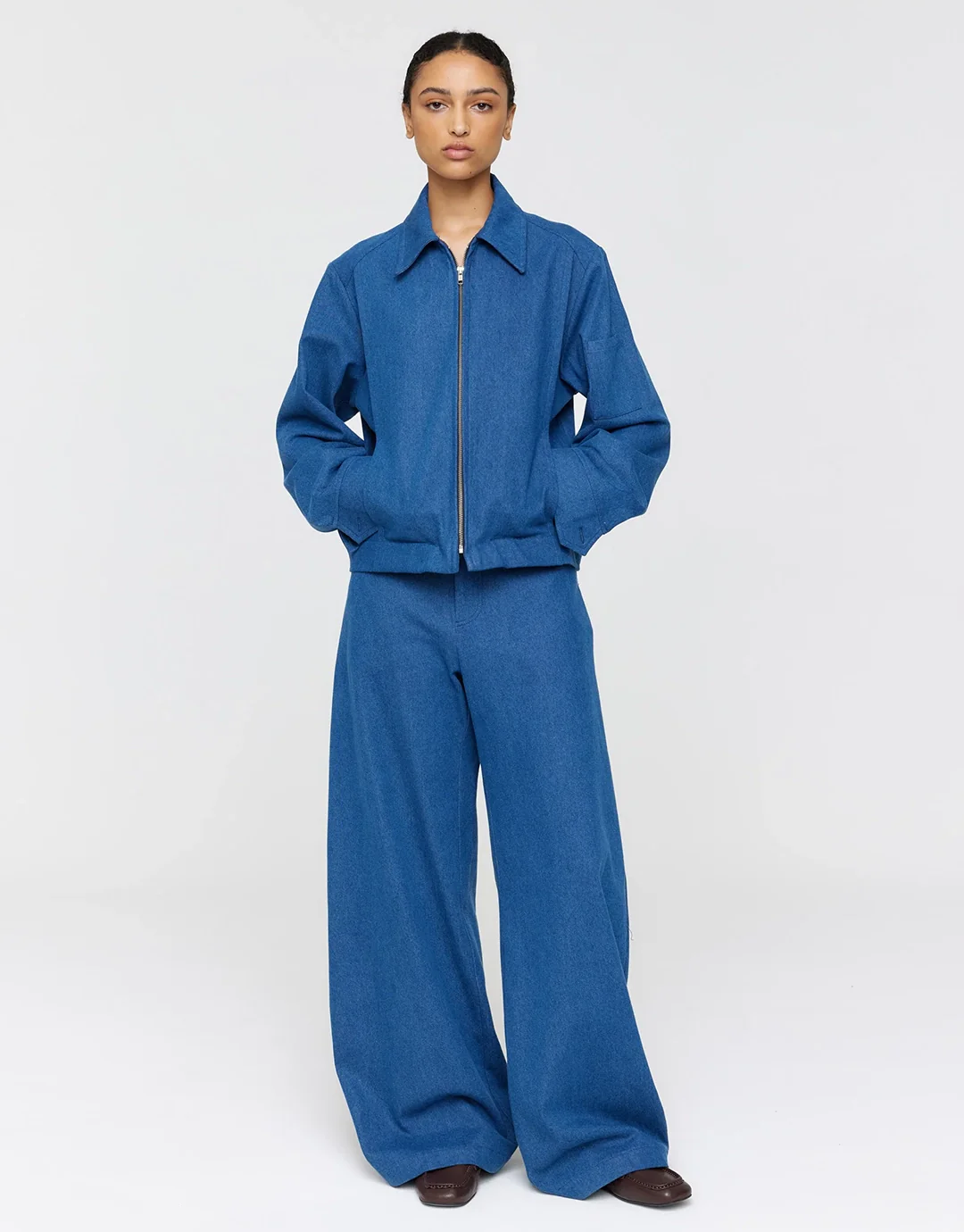 Halys Denim Jean - Blue Washed - Image 3