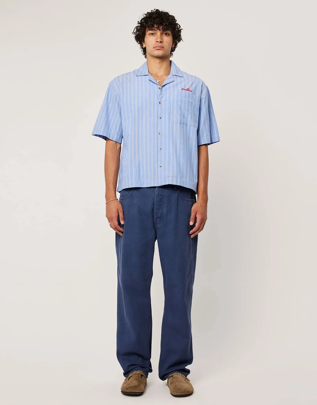 Auto Bowler Short Sleeve Short - White/Black - Image 2
