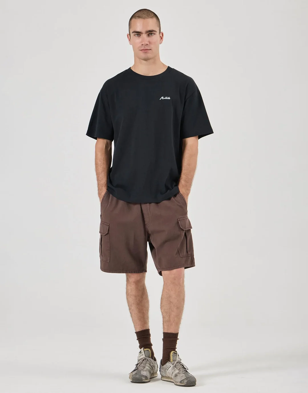 Ezy Classic T-Shirt - Washed Black - Image 4