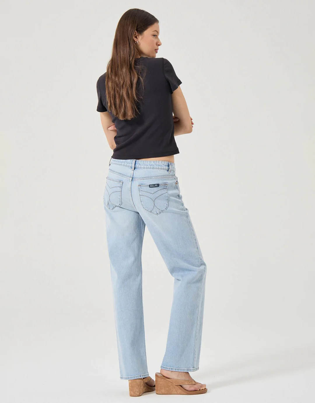 Heidi Low Denim Jeans - Breezy Blue - Image 6