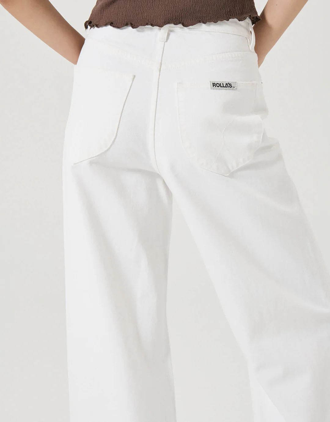 Sailor Long Relaxed Denim Jeans - Vintage White - Image 5
