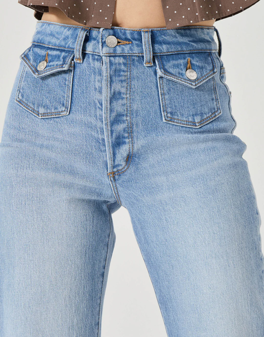 Stella Eastcoast Flare Denim Jeans - Dakota Blue - Image 7