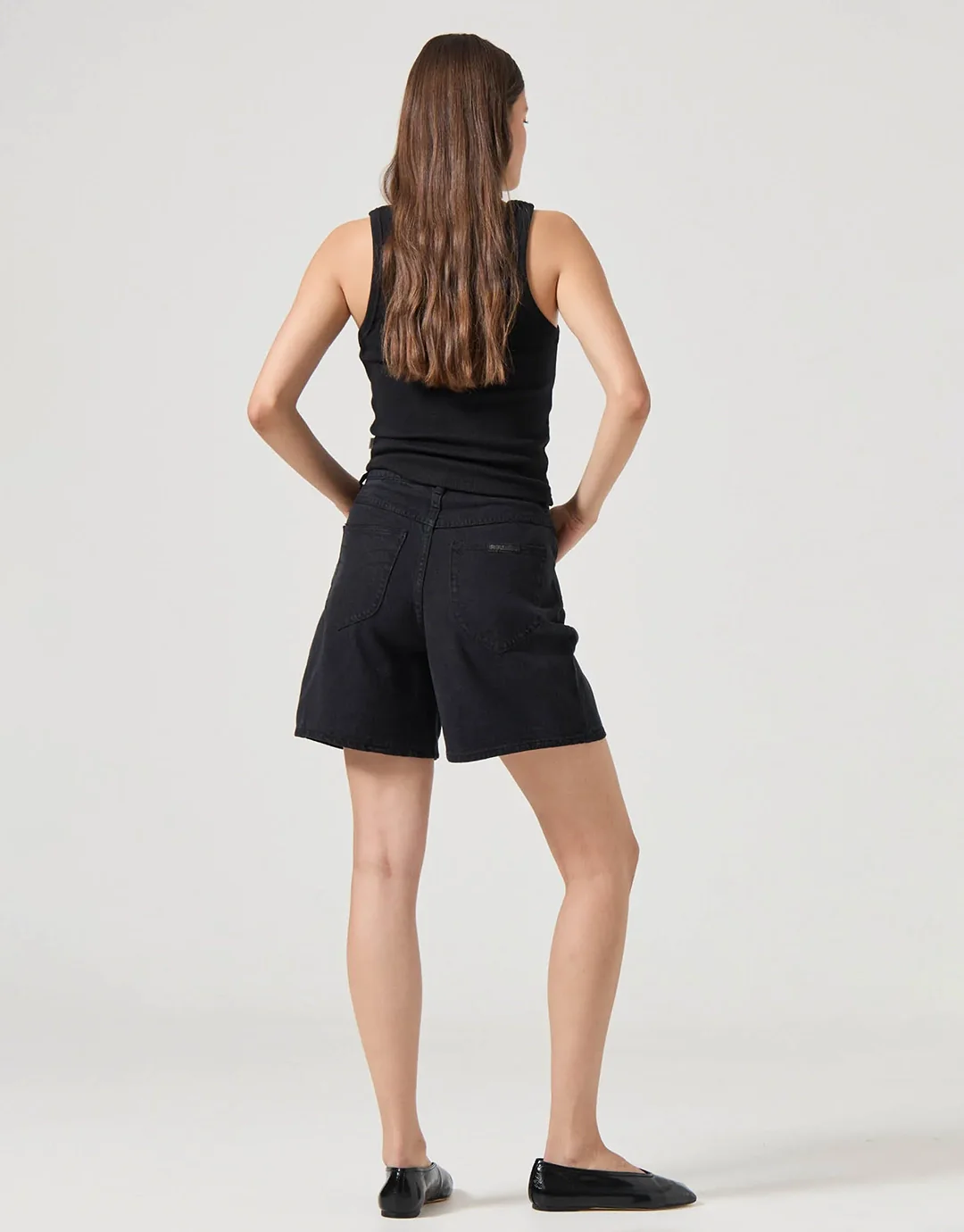 Super Mirage Denim Shorts - Lyocell Ash - Image 3