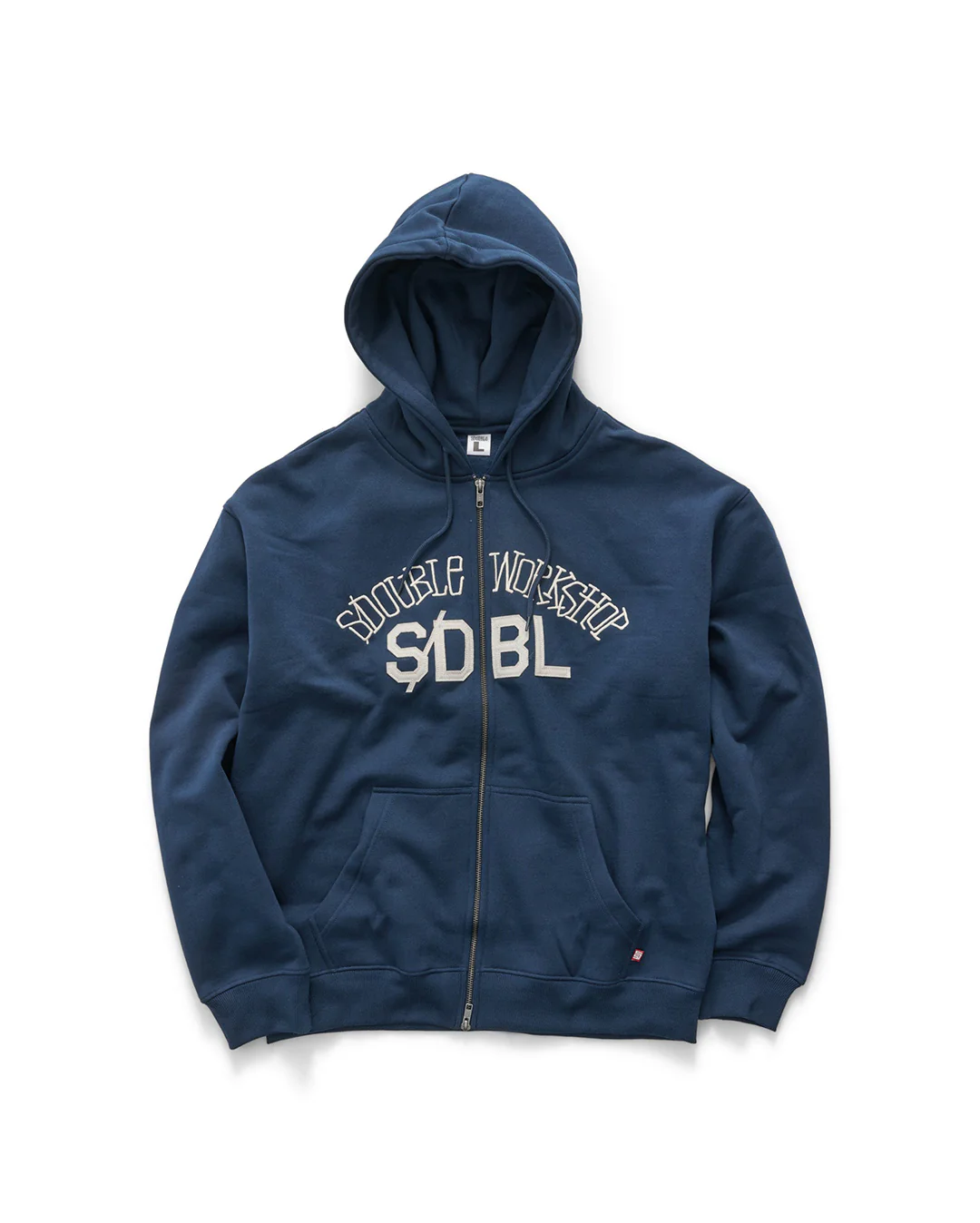 Chuck Fleece Zip Hoodie - Navy