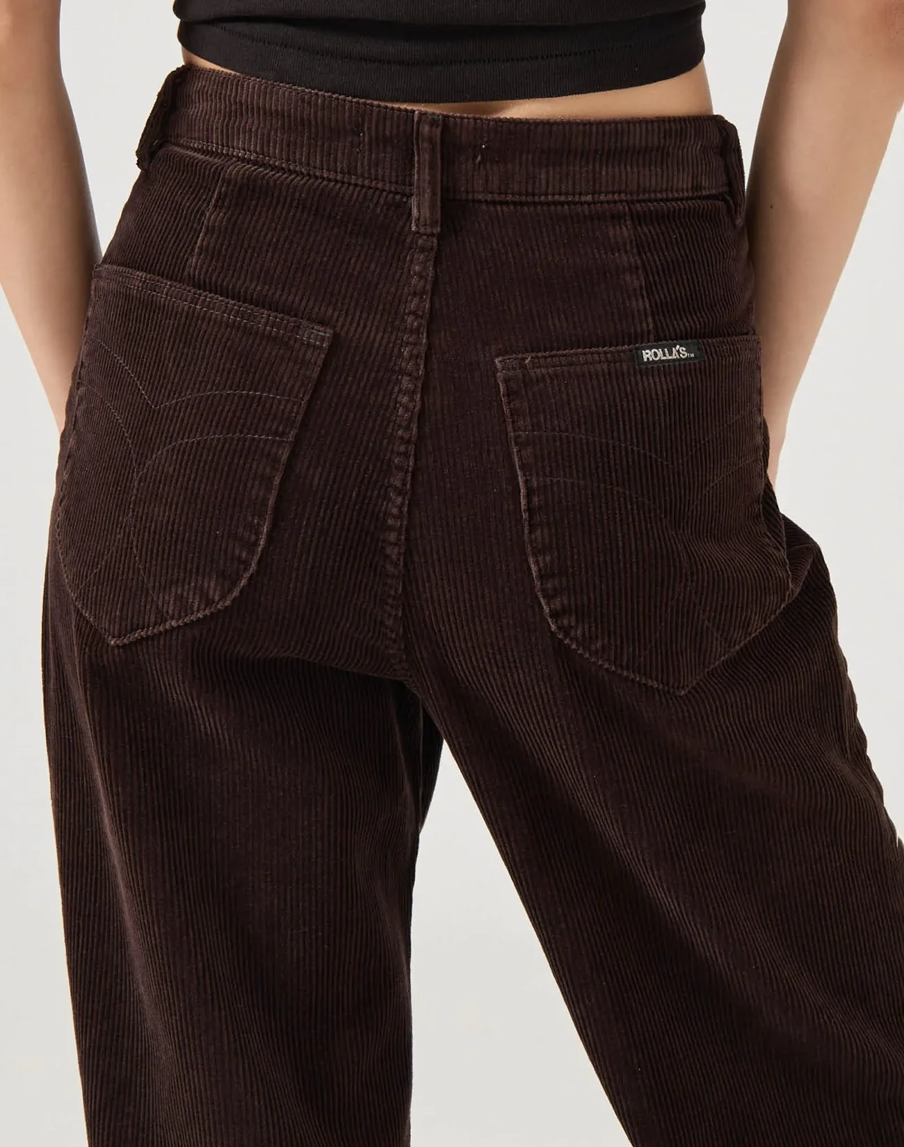Sailor Long Cord Jeans - Chocolate - Image 5