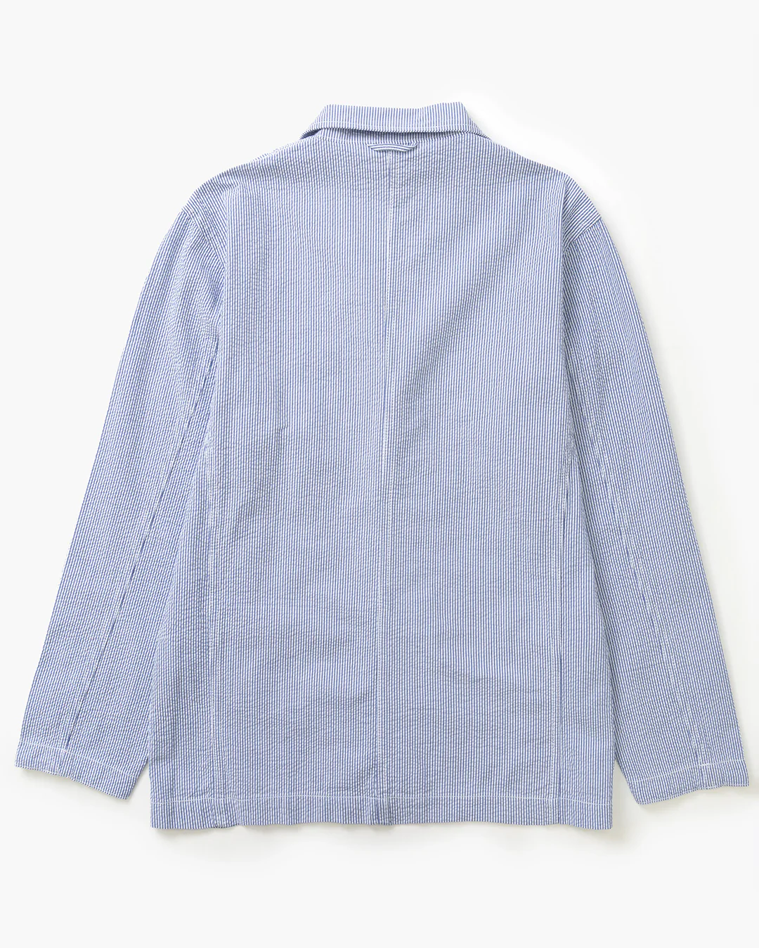 Seersucker Server Suit Jacket - Navy Stripe - Image 6