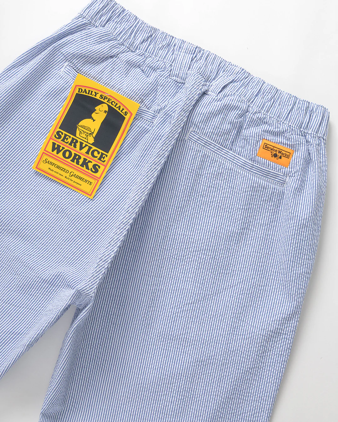 Seersucker Waiter Pants - Navy Stripe - Image 4
