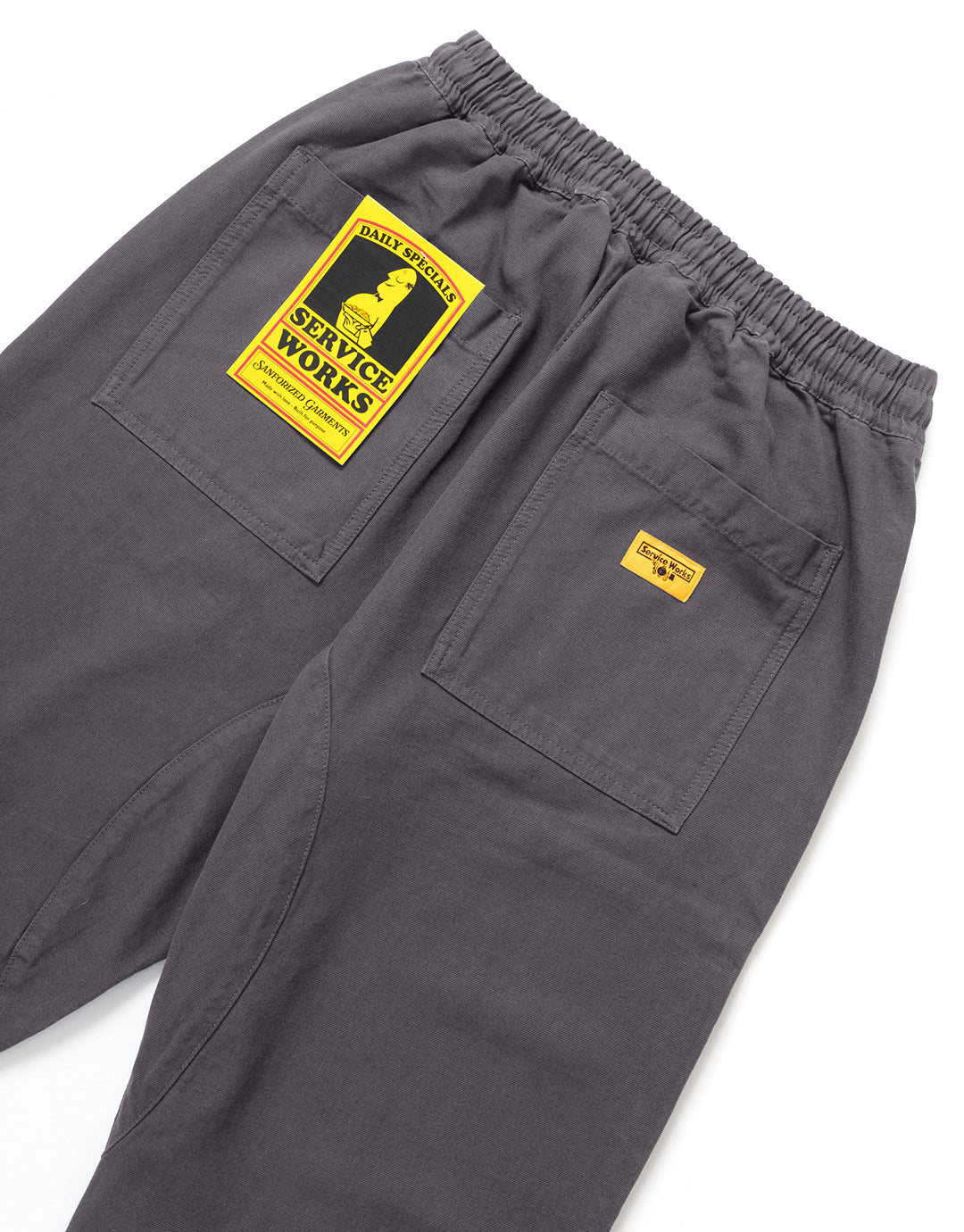 Canvas Chef Pant - Grey - Image 5