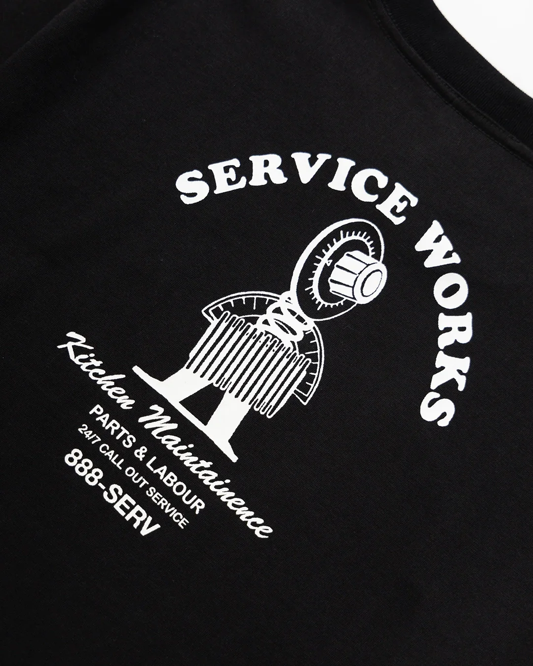 Maintenance T-Shirt - Black - Image 6