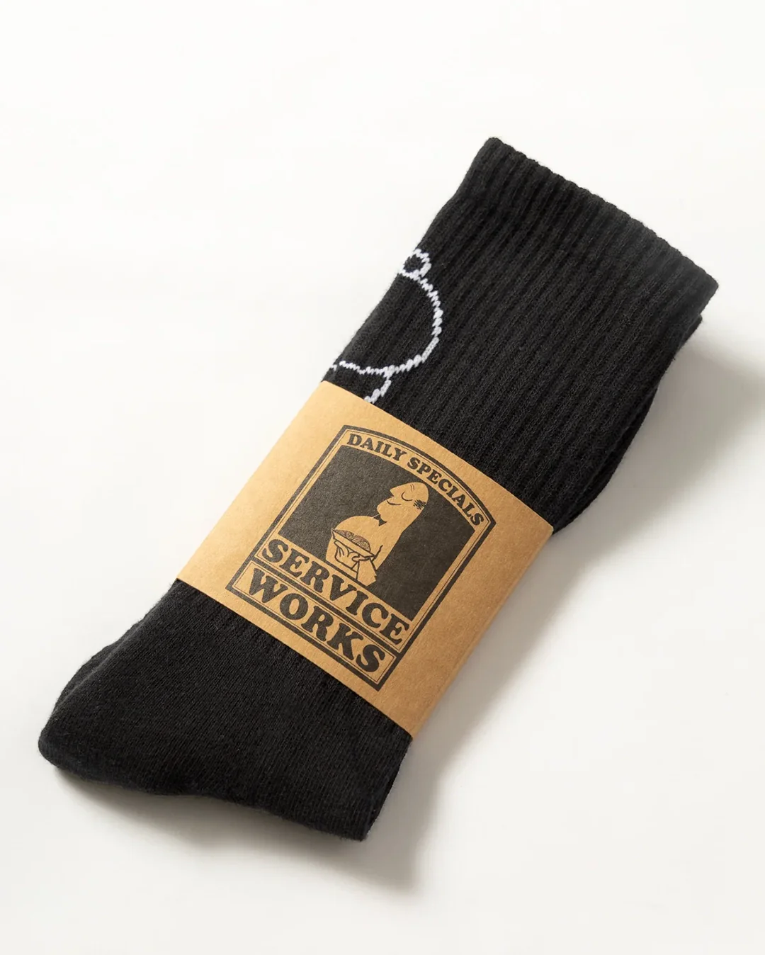 Salt + Pepper Socks - Black - Image 5