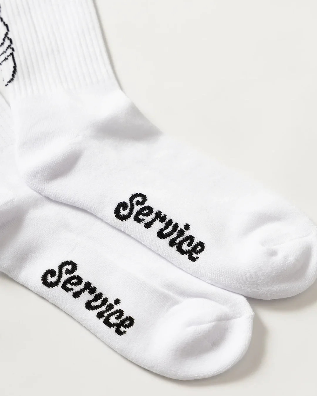 Salt + Pepper Socks - White - Image 4