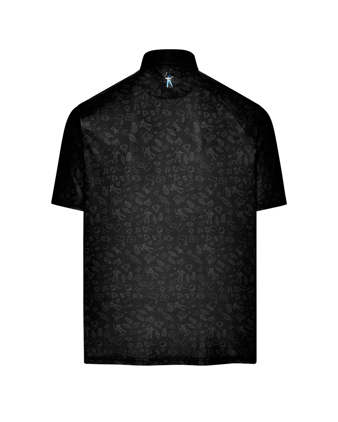 Signature Polo - Black/Charcoal - Image 2