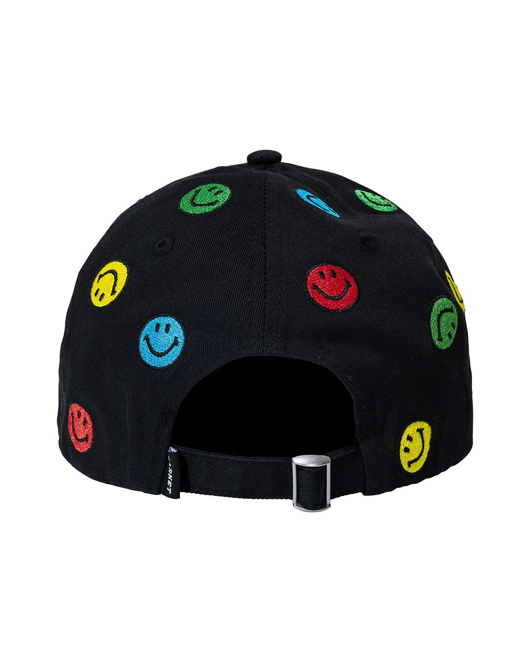 Smiley Allover Dad Cap - Black - Image 2