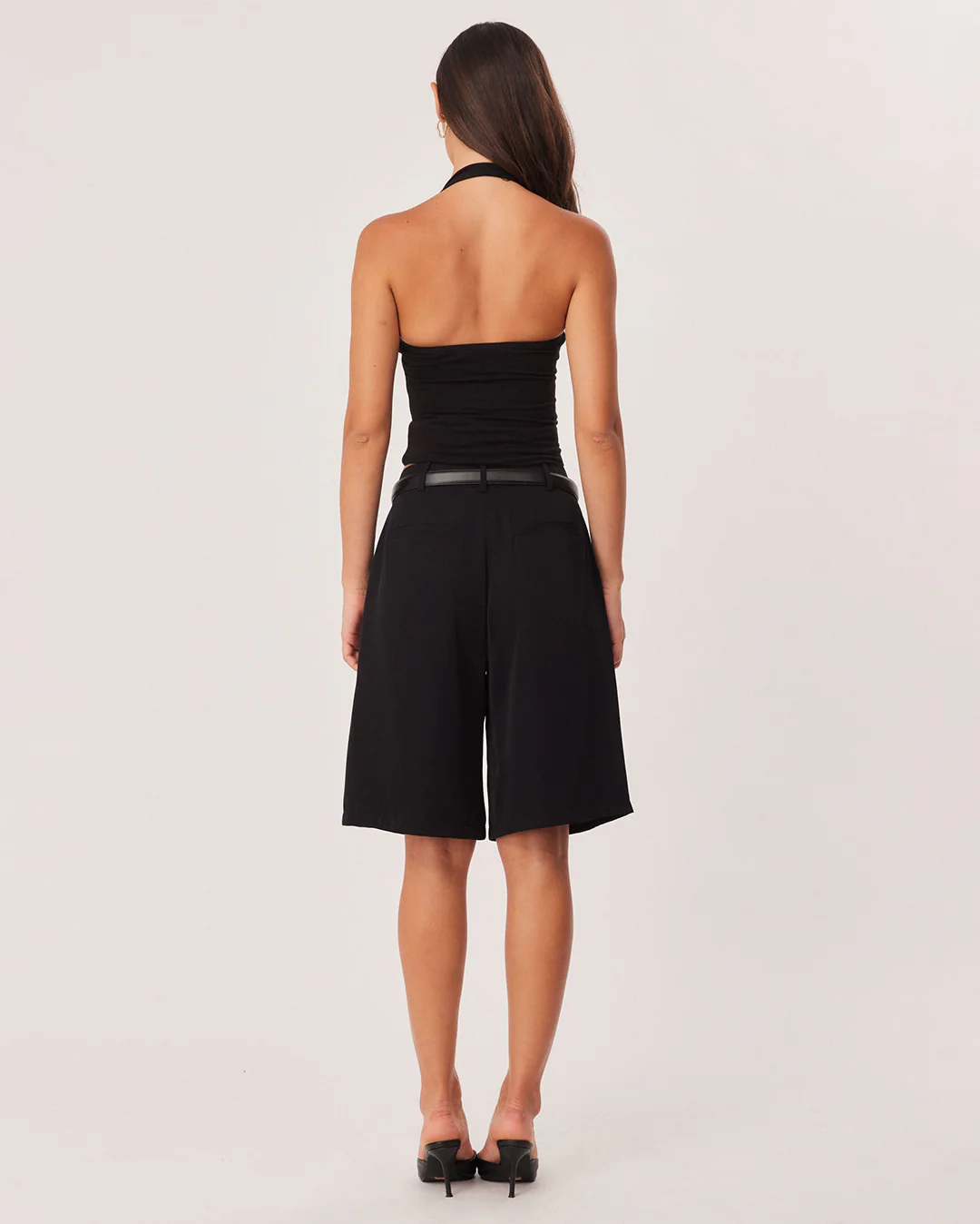Reece Bermuda Shorts - Black - Image 4