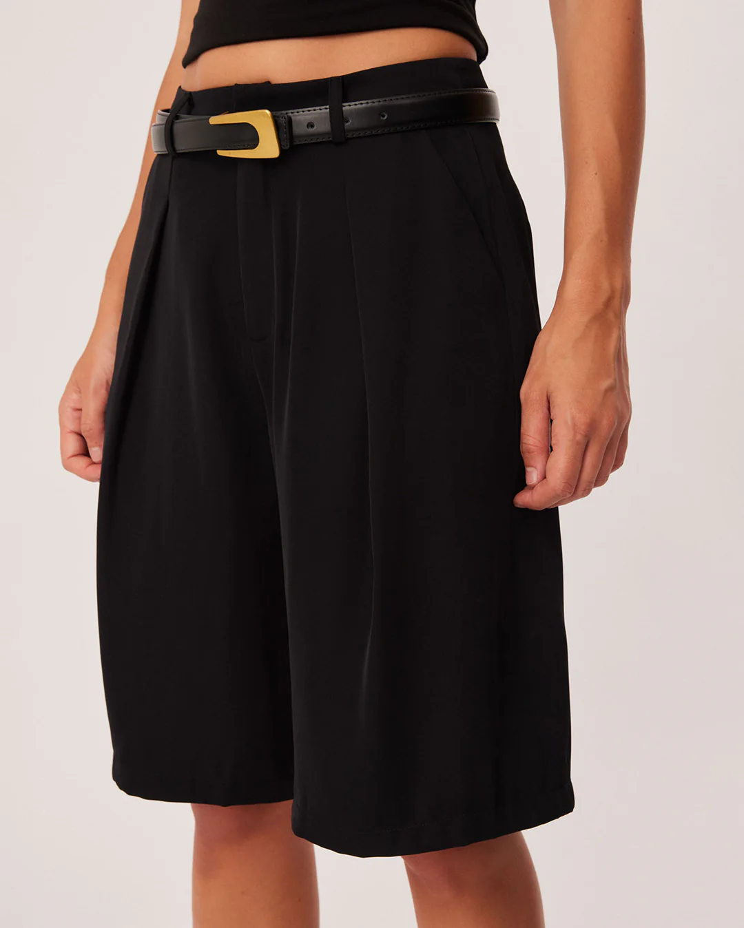 Reece Bermuda Shorts - Black - Image 8