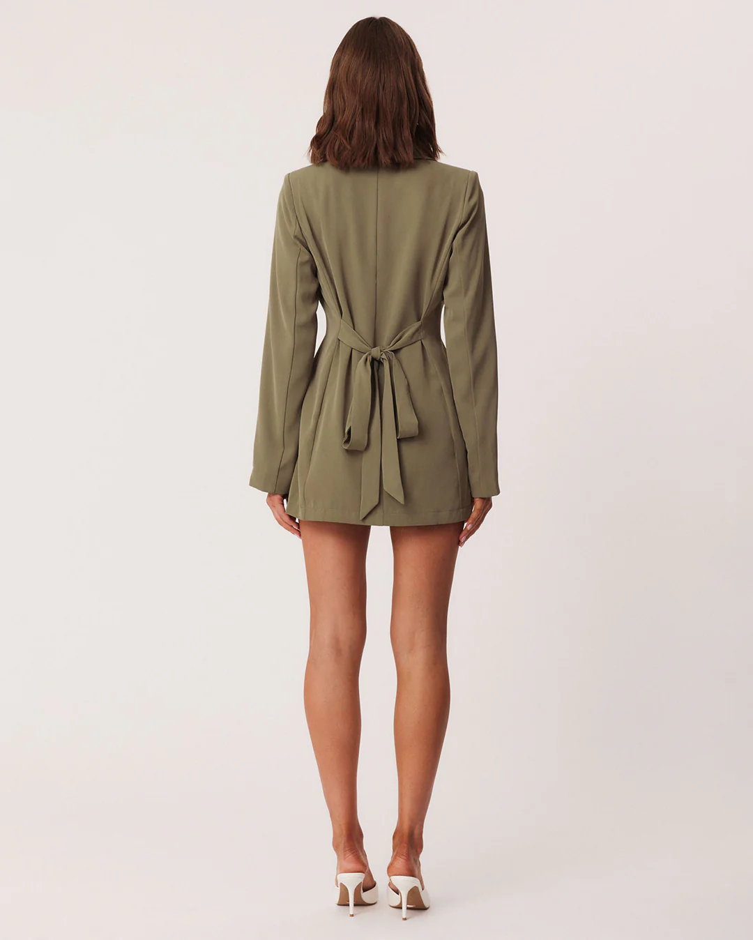 Ryan Blazer Dress - Moss - Image 5