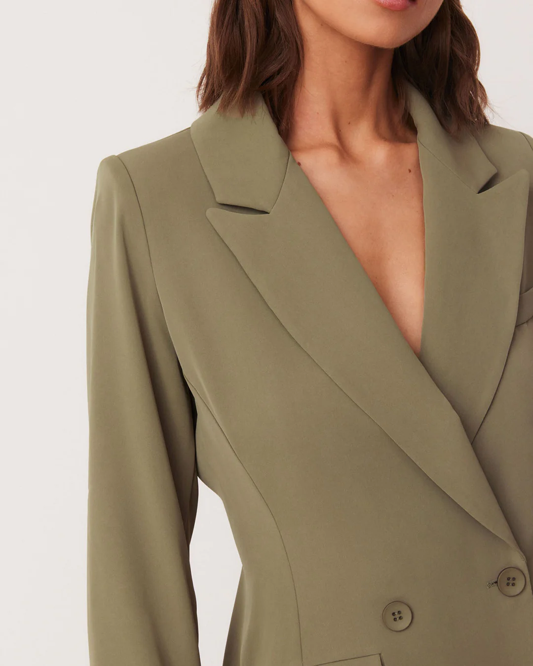 Ryan Blazer Dress - Moss - Image 7