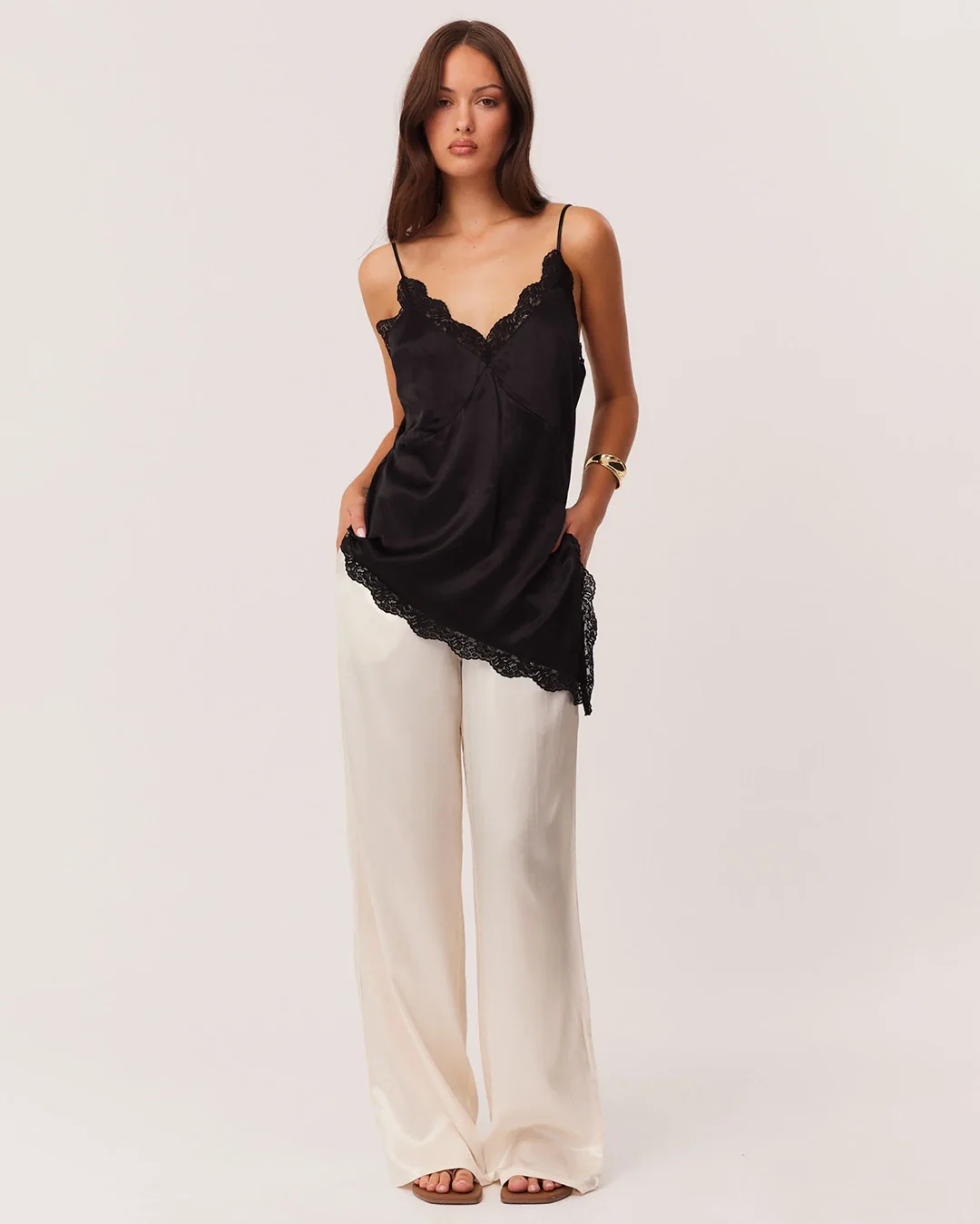 Toni Cami Top - Black - Image 2
