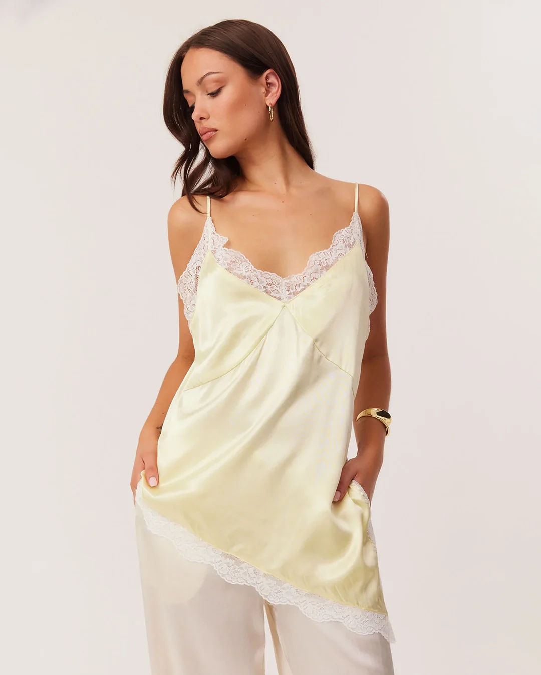 Toni Cami Top - Sour Lemon - Image 6