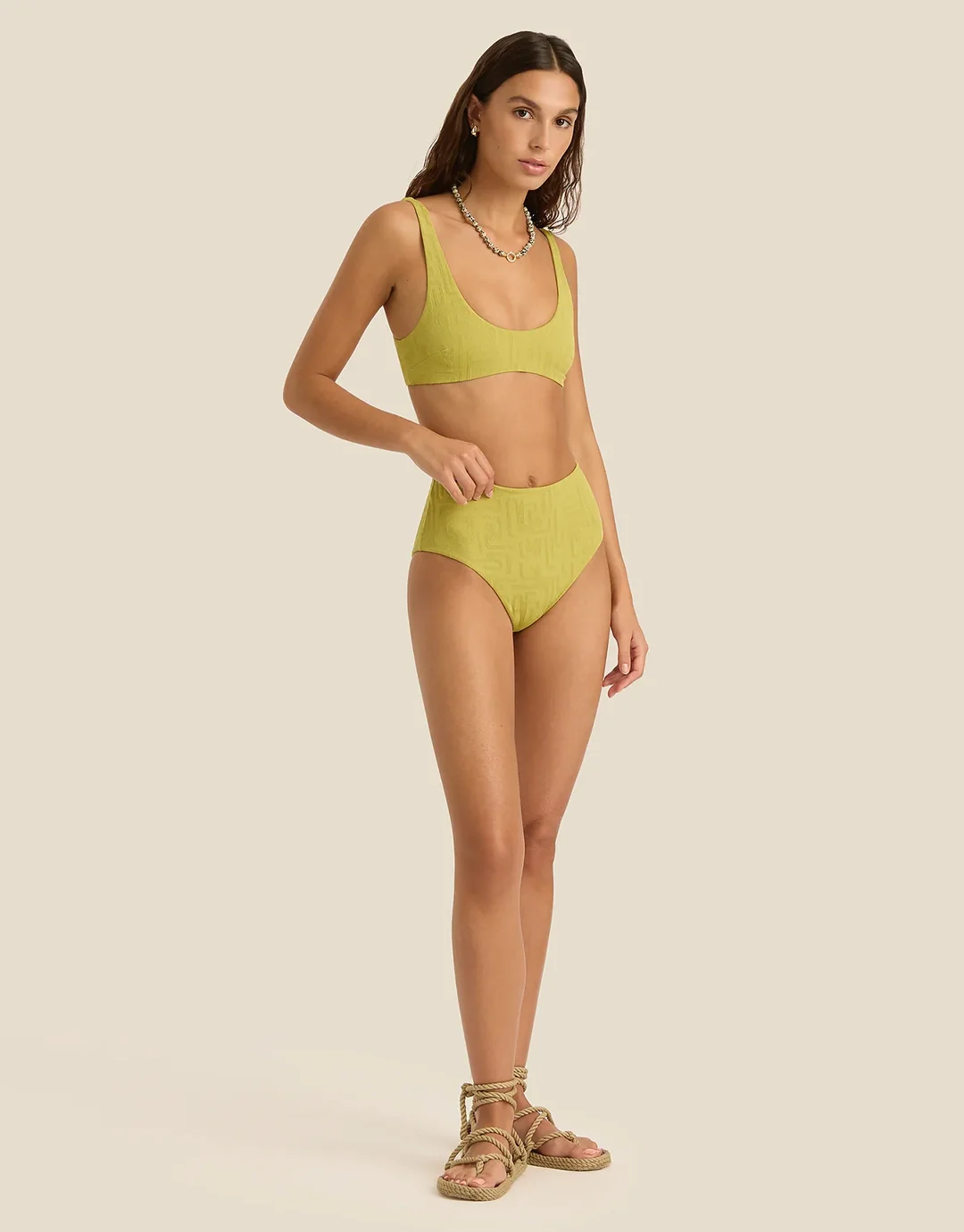 Flo Swim Top - Kin Aloe - Image 7