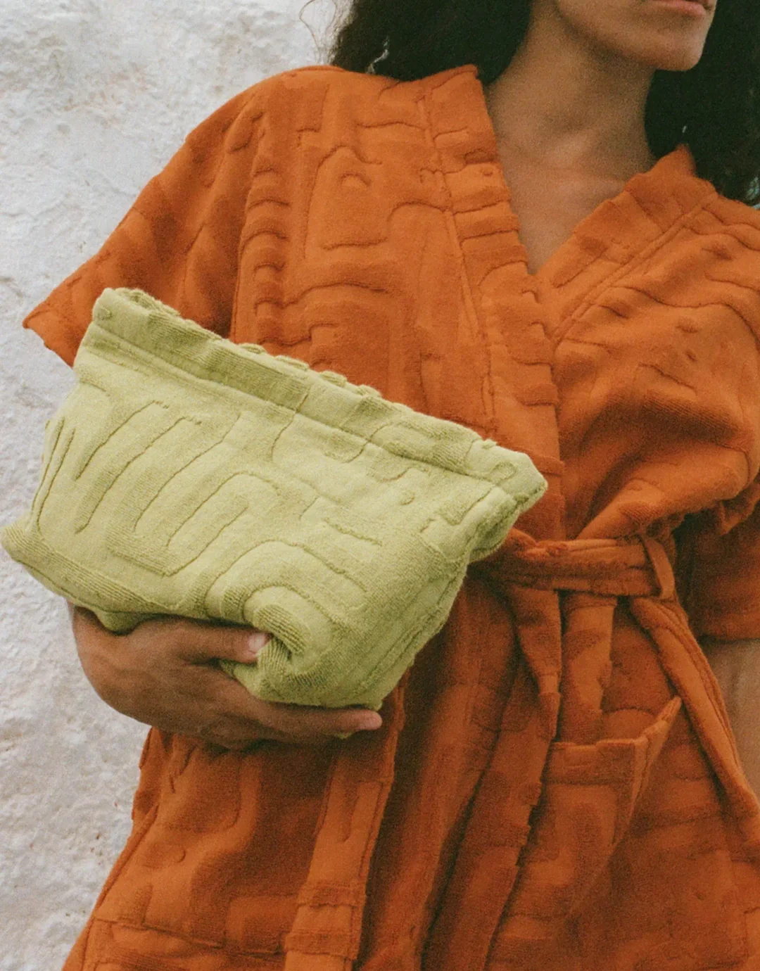 Towelling Pouch - Kin Aloe - Image 5