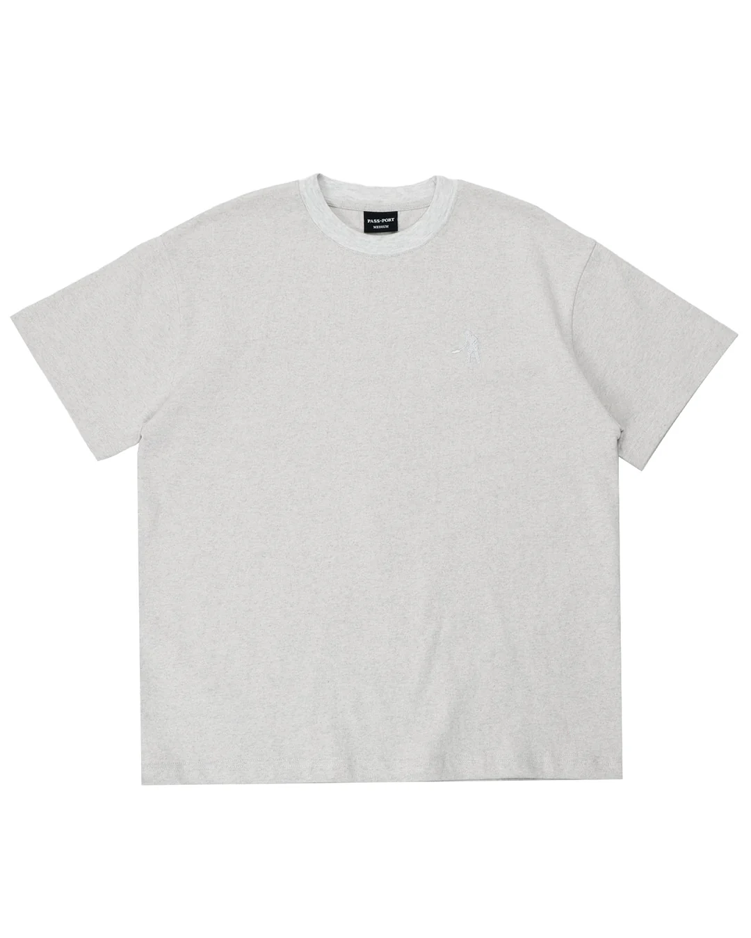 Solid Workers Tee - Ice Marle - Image 2